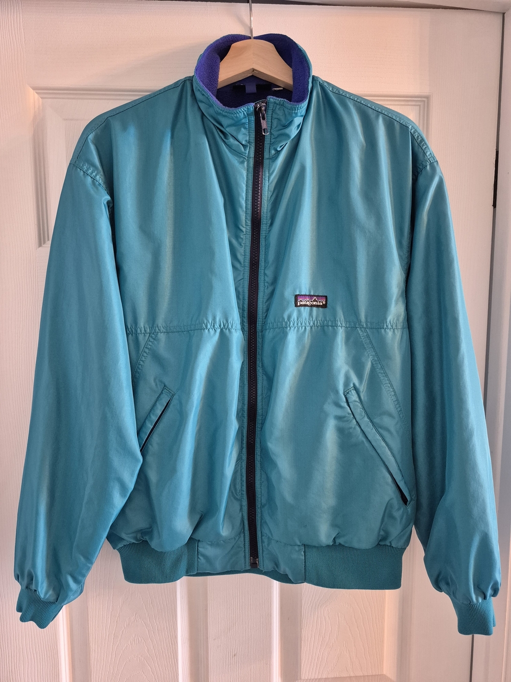 Vintage Patagonia Teal Lightweight Fleece Women's Jacket